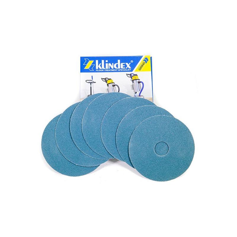 Papier de verre Velcro Ø140 mm – Grain 60 (lot de 30)