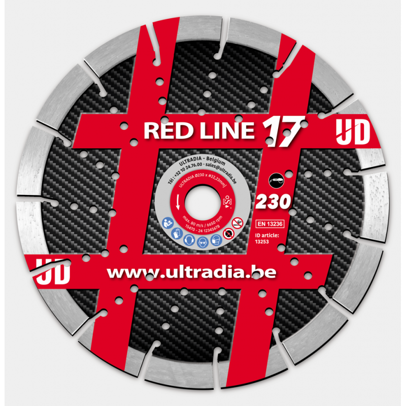 Disque diamanté RED LINE 17 Disque diamanté RED LINE 17